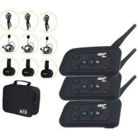 Share this product   Shipped from abroad 3 Users Football Referee Intercom Headset V4C PRO 1200m Full Duplex Bluetooth