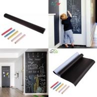Adhesive Blackboard Wall Sticking Decal Vinyl Chalkboard 90*200cm