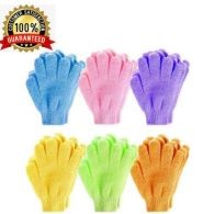 Fashion Shower Gloves Exfoliating Wash Skin Scrubber