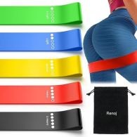 5Pc Different Levels Yoga Resistance Bands Fitness