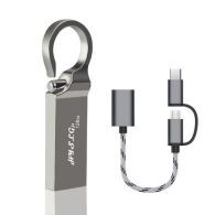 128 GB Metal Usb Flash Drive Adapter Cable 2 In 1 Set