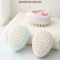 Silicon Shampoo Hair Shower Brush Scrub/Scalp Massager