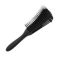 Fashion Plastic Antistatic Detangling Hairbrush For Long Thick