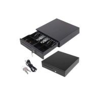 POS Cash Drawer Box 4 Bill 5 Coin Tray